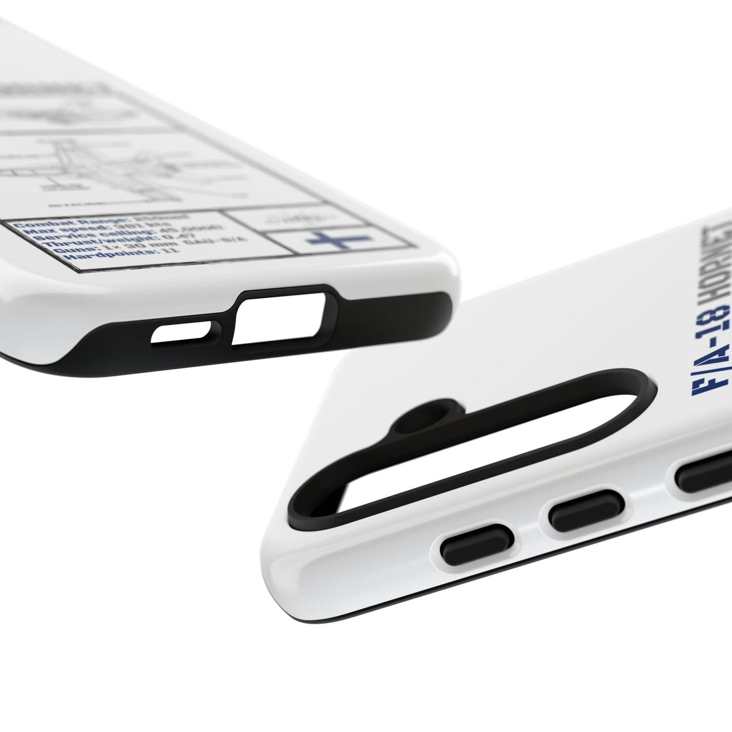 F/A-18 Hornet Schematic edition phone case (FAF Colour-Way)
