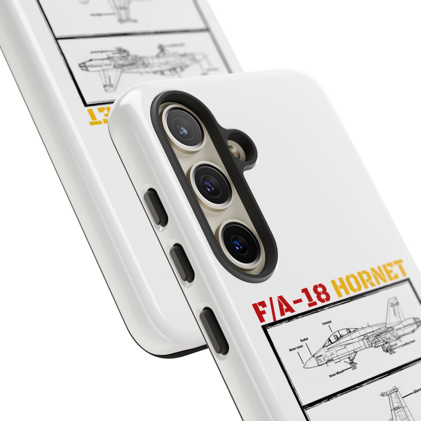 F/A-18 Hornet Schematic edition phone case (EDA Colour-Way)