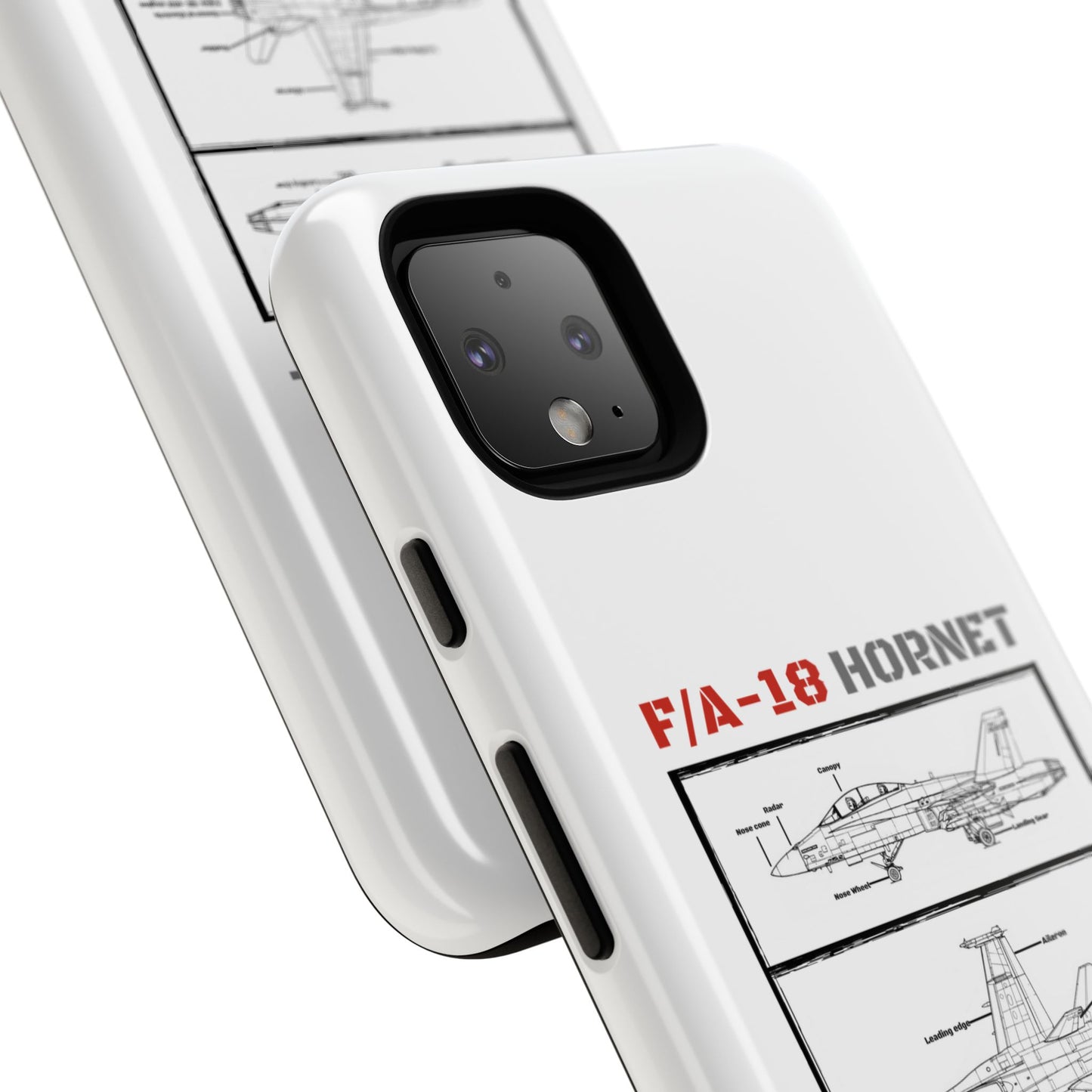 F/A-18 Hornet Schematic edition phone case (RCAF Colour-Way)