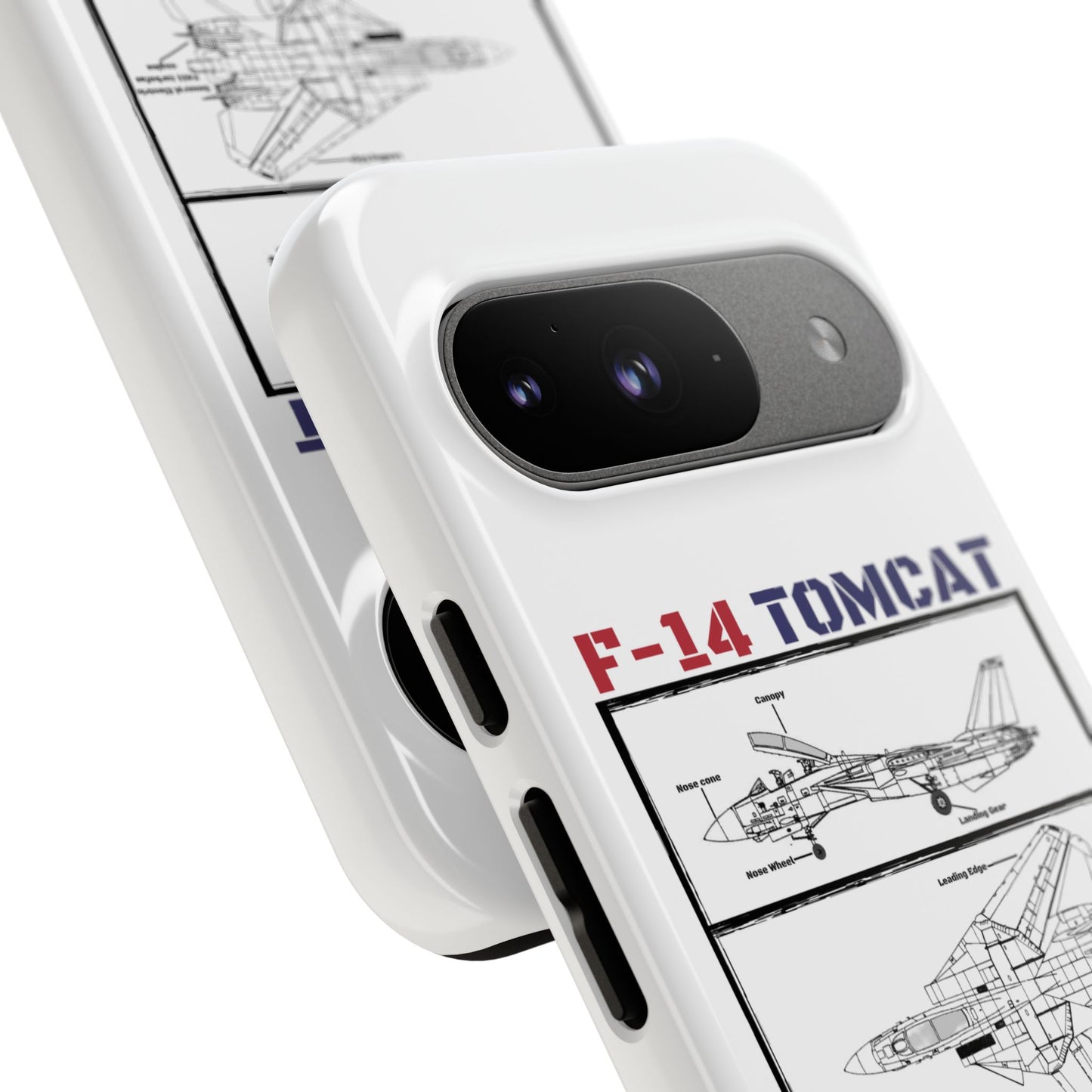 F-14 Tomcat Schematic edition phone case (USAF Colour-Way)