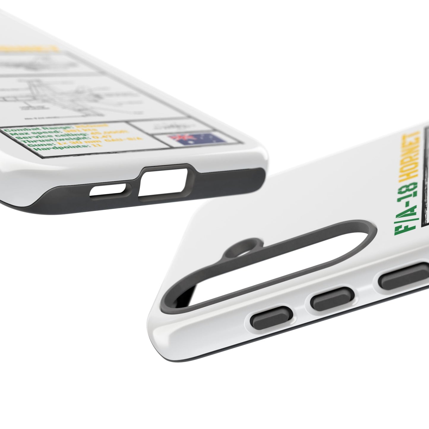 F/A-18 Hornet Schematic edition phone case (RAAF Colour-Way)