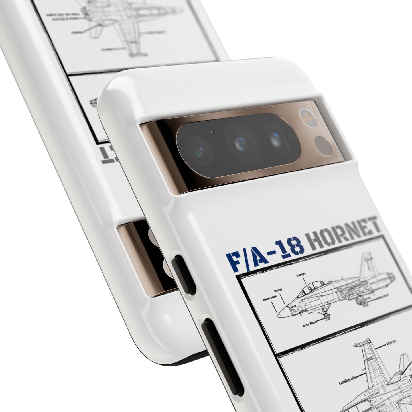 F/A-18 Hornet Schematic edition phone case (FAF Colour-Way)