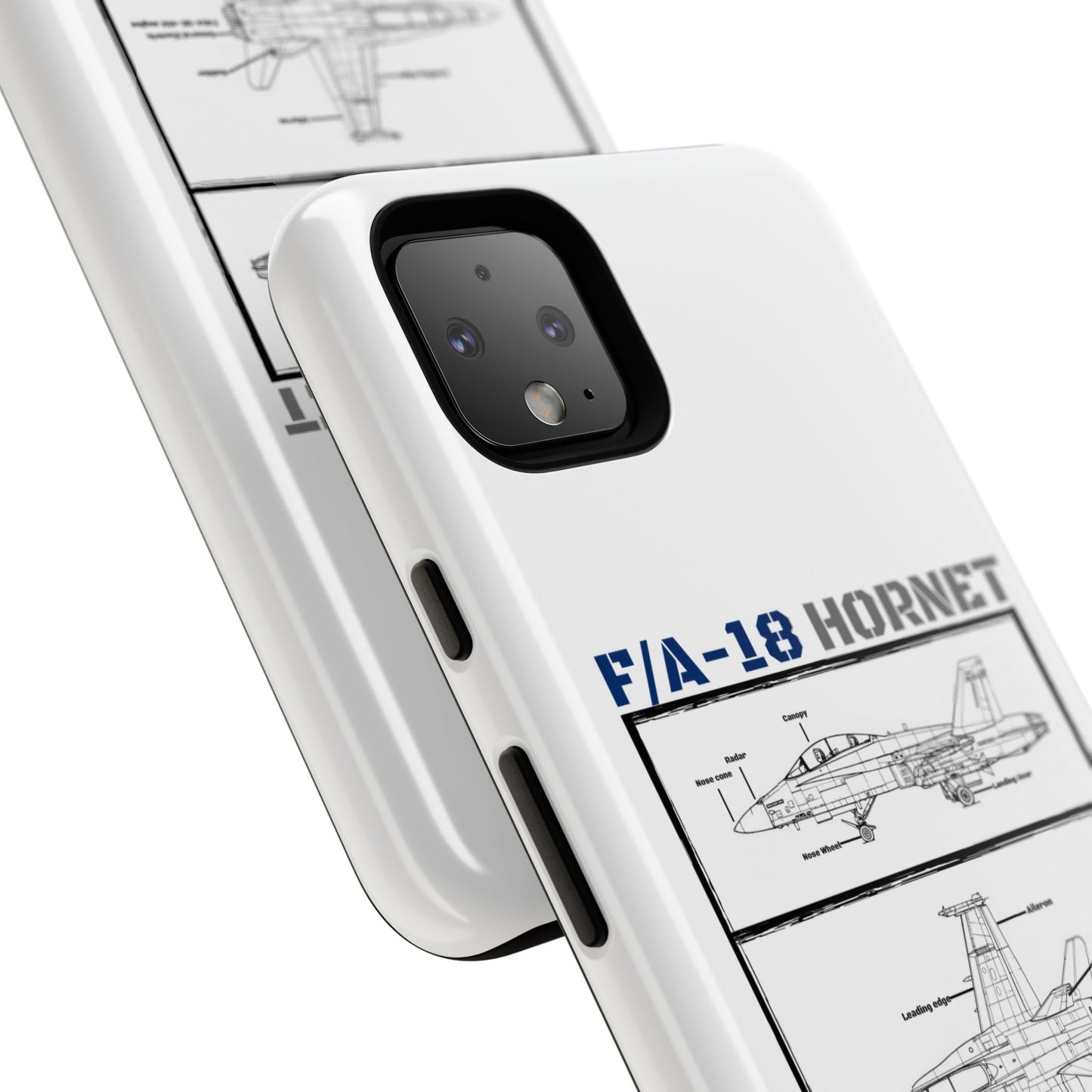 F/A-18 Hornet Schematic edition phone case (FAF Colour-Way)