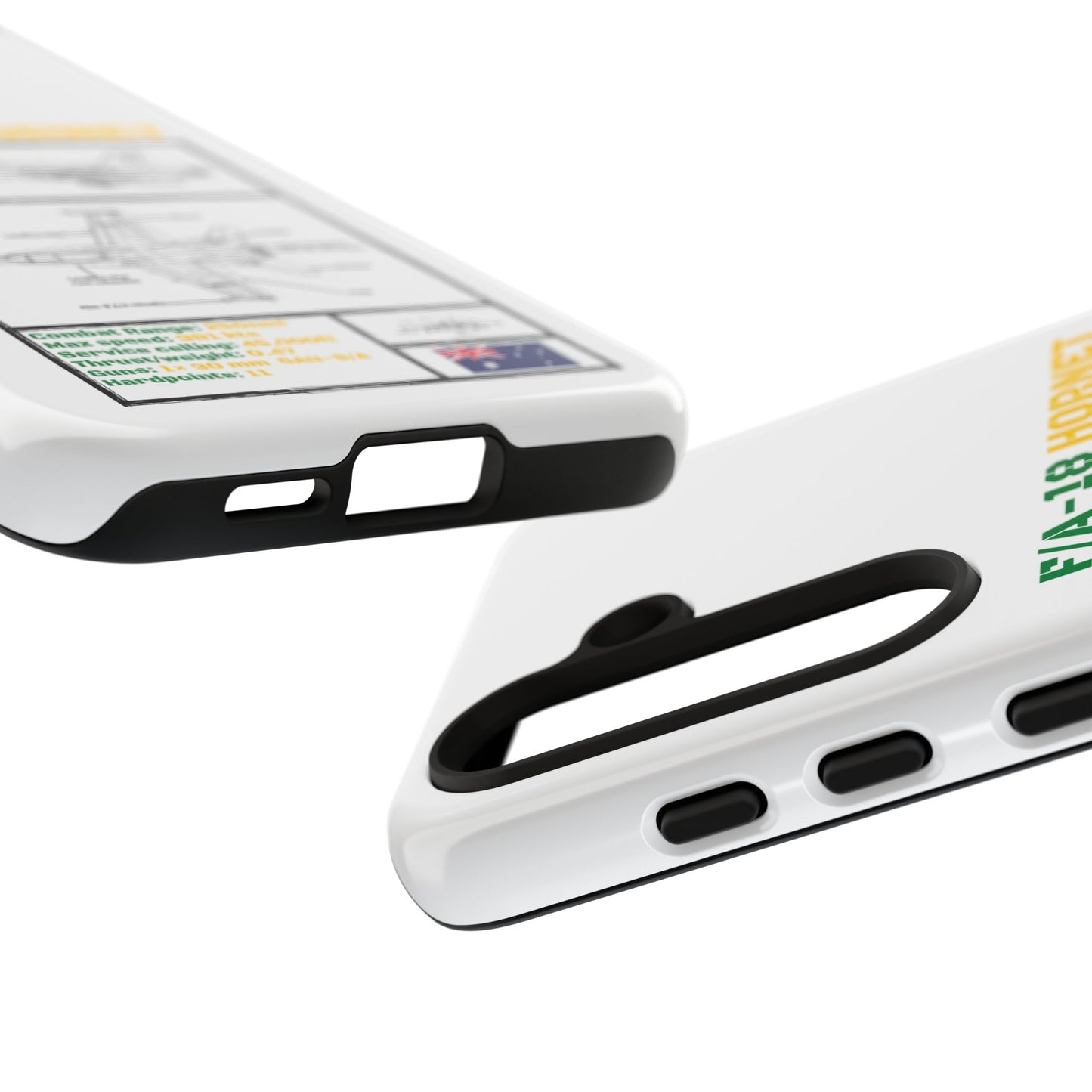 F/A-18 Hornet Schematic edition phone case (RAAF Colour-Way)