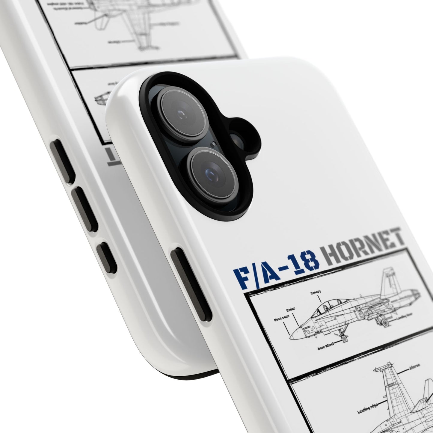 F/A-18 Hornet Schematic edition phone case (FAF Colour-Way)
