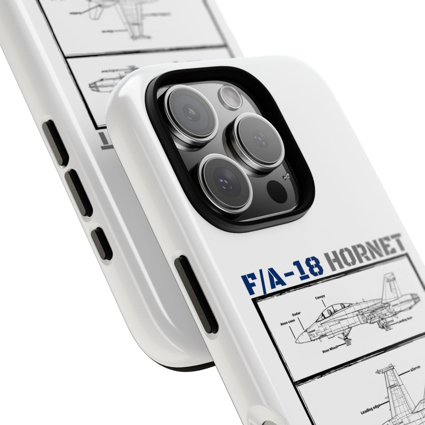 F/A-18 Hornet Schematic edition phone case (FAF Colour-Way)
