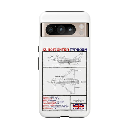 Eurofighter Typhoon Rigid Phone Case (RAF colour-ways)