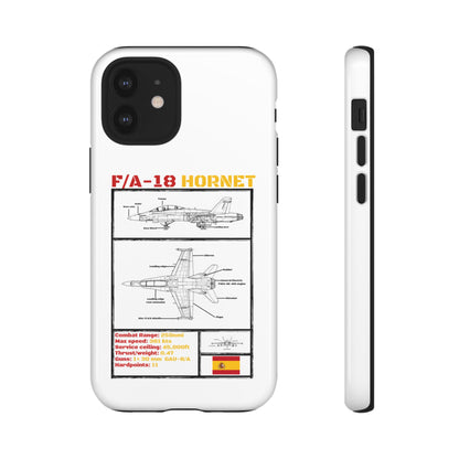 F/A-18 Hornet Schematic edition phone case (EDA Colour-Way)