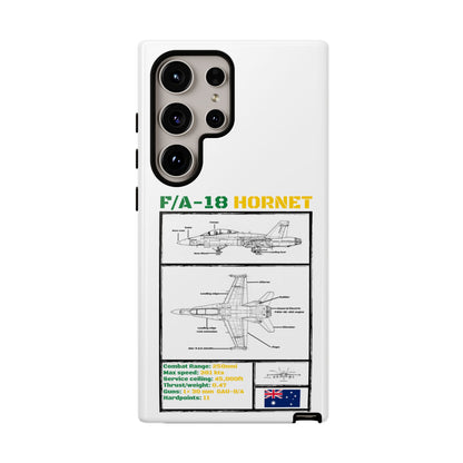 F/A-18 Hornet Schematic edition phone case (RAAF Colour-Way)