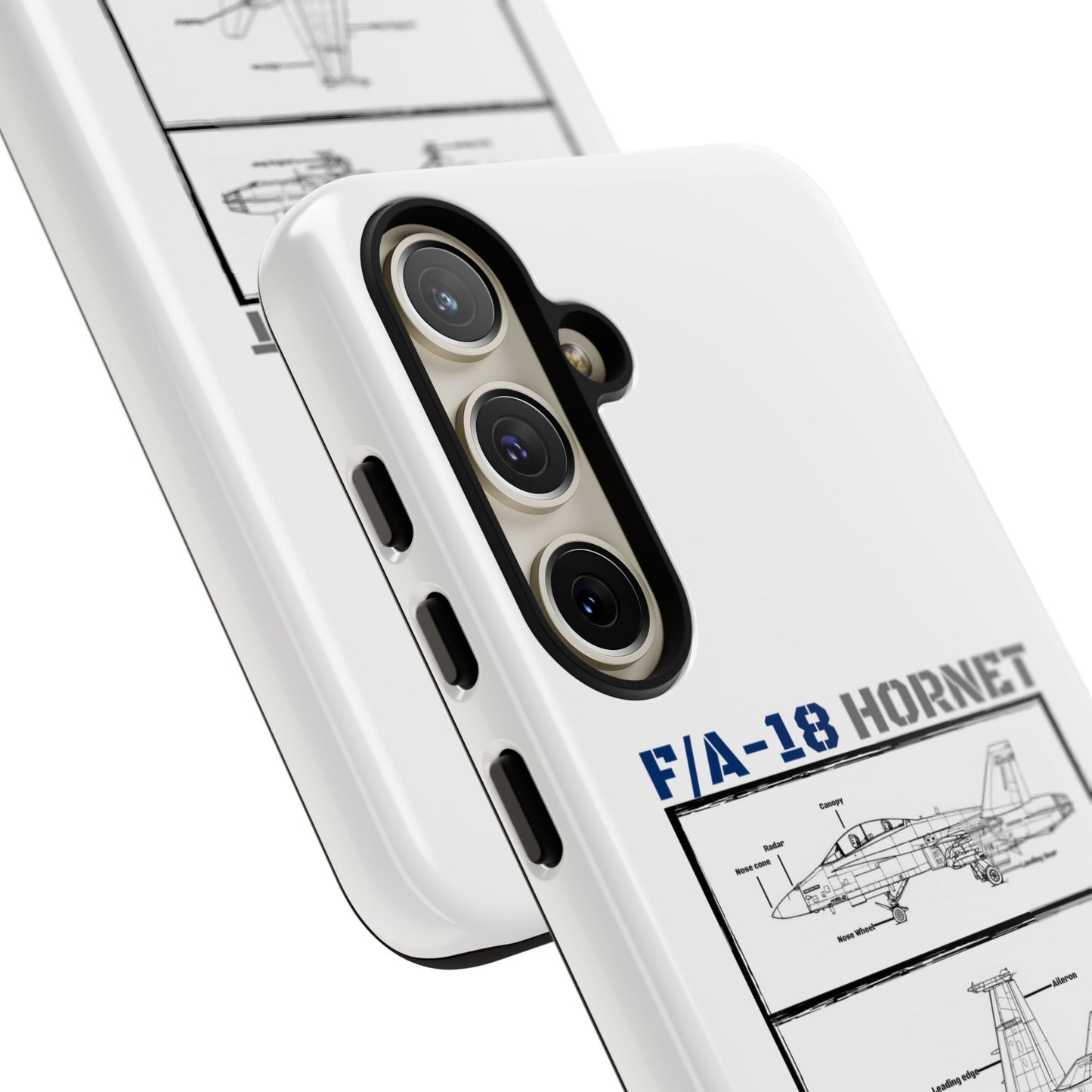 F/A-18 Hornet Schematic edition phone case (FAF Colour-Way)