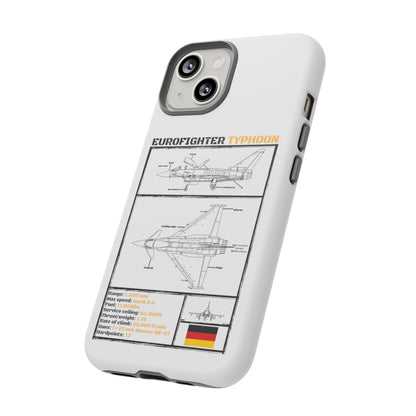 Eurofighter Typhoon Rigid Phone Case (Luftwaffe colour-ways)