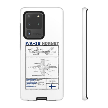 F/A-18 Hornet Schematic edition phone case (FAF Colour-Way)