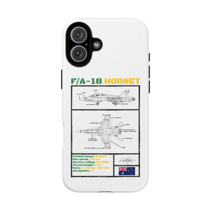 F/A-18 Hornet Schematic edition phone case (RAAF Colour-Way)