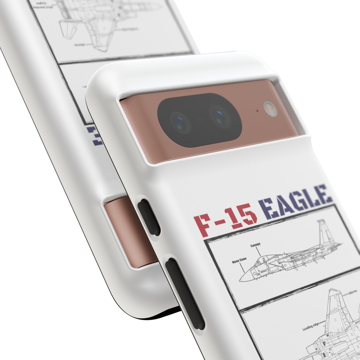 F-15 Schematic rigid Phone Case (USAF colour-ways)