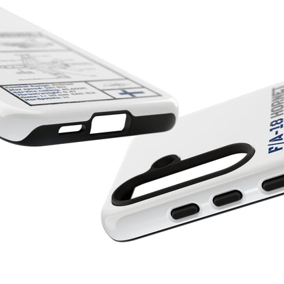 F/A-18 Hornet Schematic edition phone case (FAF Colour-Way)