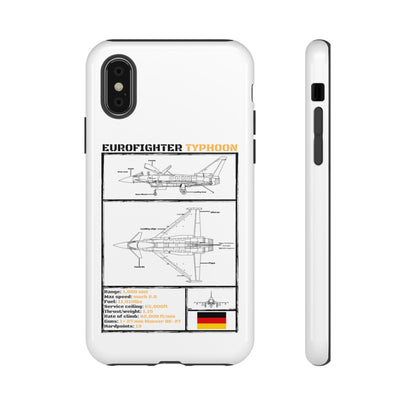 Eurofighter Typhoon Rigid Phone Case (Luftwaffe colour-ways)