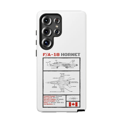 F/A-18 Hornet Schematic edition phone case (RCAF Colour-Way)