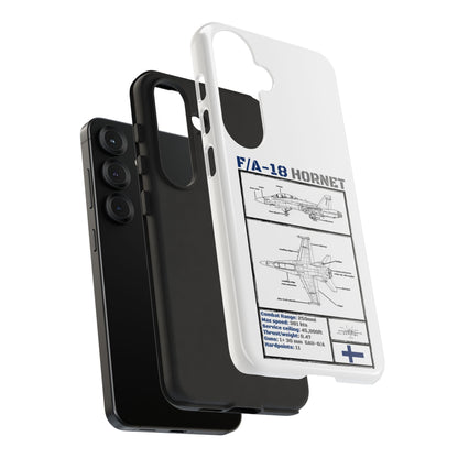 F/A-18 Hornet Schematic edition phone case (FAF Colour-Way)
