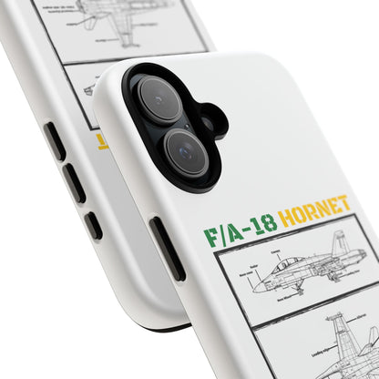F/A-18 Hornet Schematic edition phone case (RAAF Colour-Way)