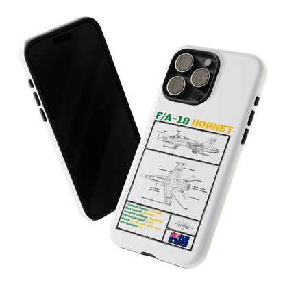 F/A-18 Hornet Schematic edition phone case (RAAF Colour-Way)