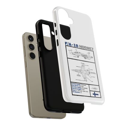 F/A-18 Hornet Schematic edition phone case (FAF Colour-Way)