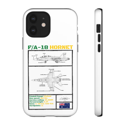 F/A-18 Hornet Schematic edition phone case (RAAF Colour-Way)