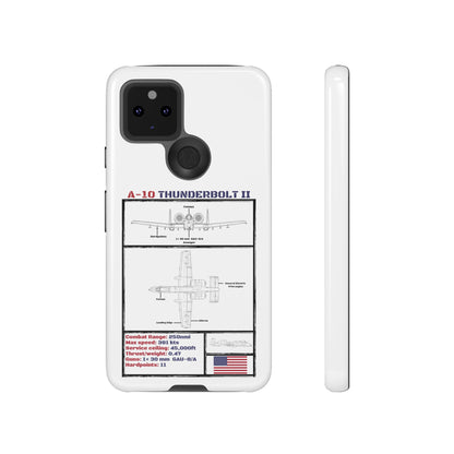 A-10 Schematic Rigid Phone Case (USAF colour-ways)