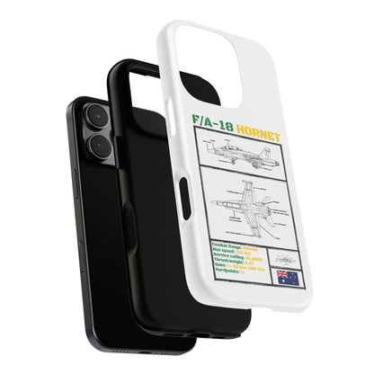 F/A-18 Hornet Schematic edition phone case (RAAF Colour-Way)