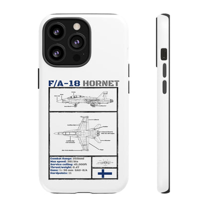 F/A-18 Hornet Schematic edition phone case (FAF Colour-Way)