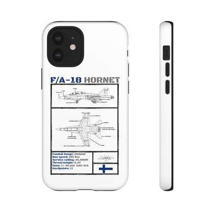 F/A-18 Hornet Schematic edition phone case (FAF Colour-Way)