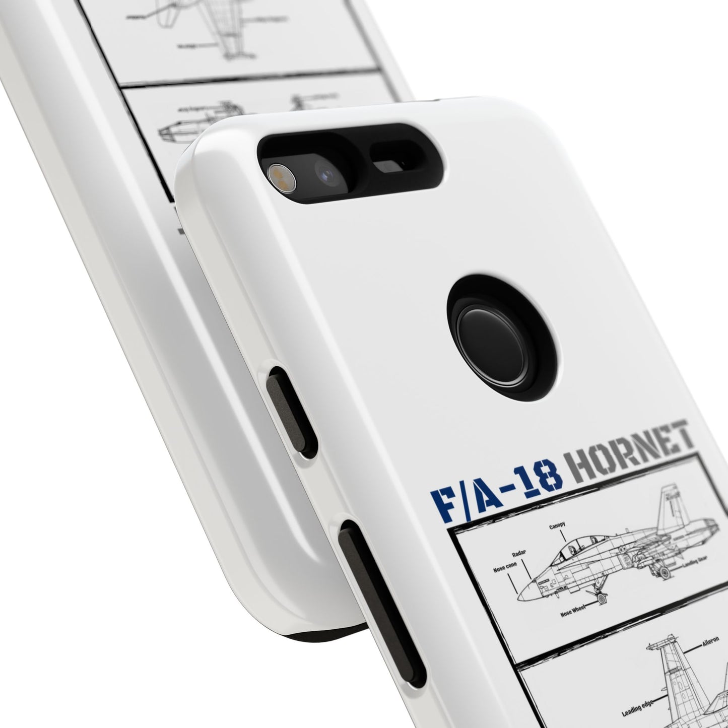 F/A-18 Hornet Schematic edition phone case (FAF Colour-Way)