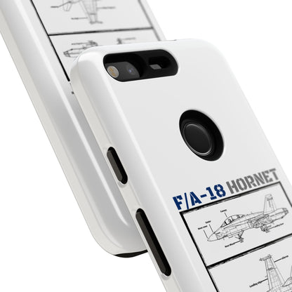 F/A-18 Hornet Schematic edition phone case (FAF Colour-Way)