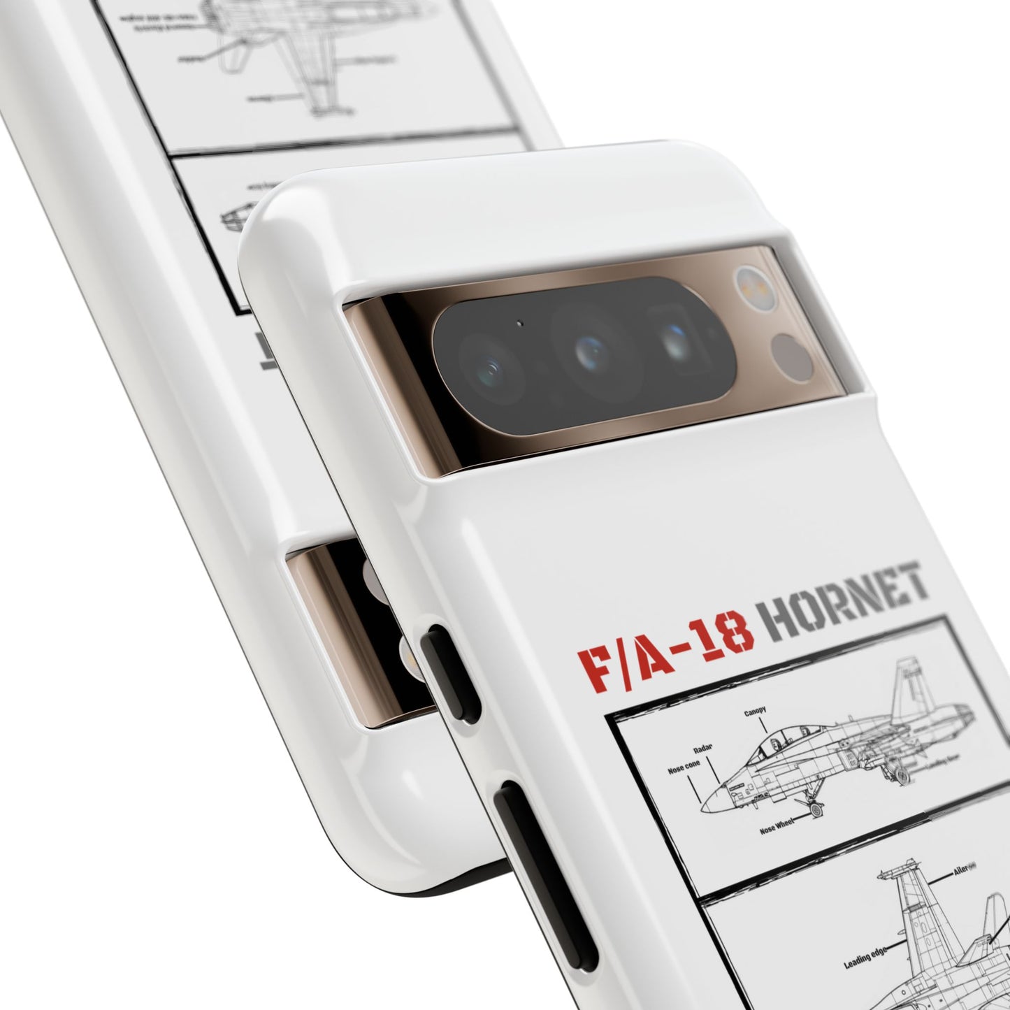 F/A-18 Hornet Schematic edition phone case (RCAF Colour-Way)
