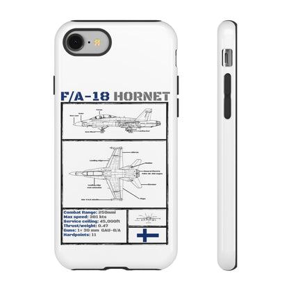 F/A-18 Hornet Schematic edition phone case (FAF Colour-Way)