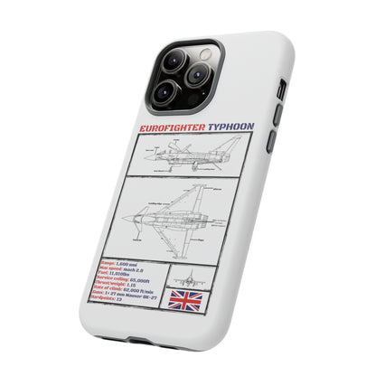 Eurofighter Typhoon Rigid Phone Case (RAF colour-ways)