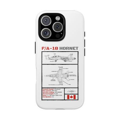 F/A-18 Hornet Schematic edition phone case (RCAF Colour-Way)