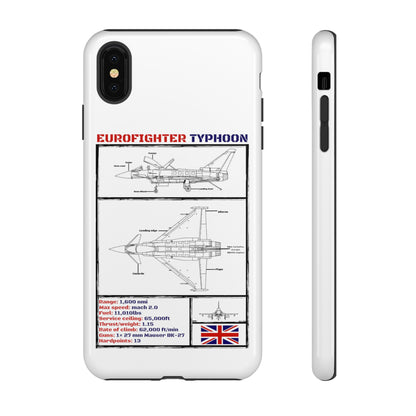 Eurofighter Typhoon Rigid Phone Case (RAF colour-ways)