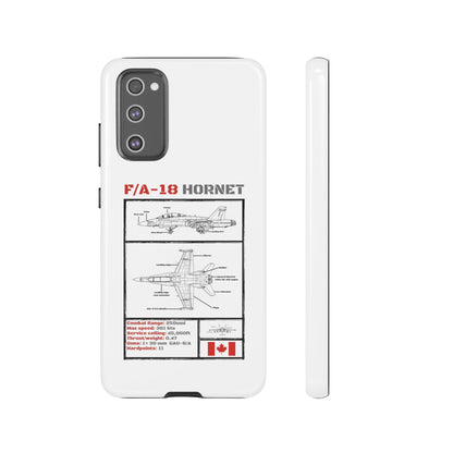 F/A-18 Hornet Schematic edition phone case (RCAF Colour-Way)