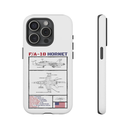 F/A-18 Schematic Rigid Phone Case (USAF colour-ways)