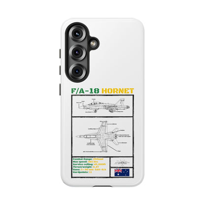 F/A-18 Hornet Schematic edition phone case (RAAF Colour-Way)
