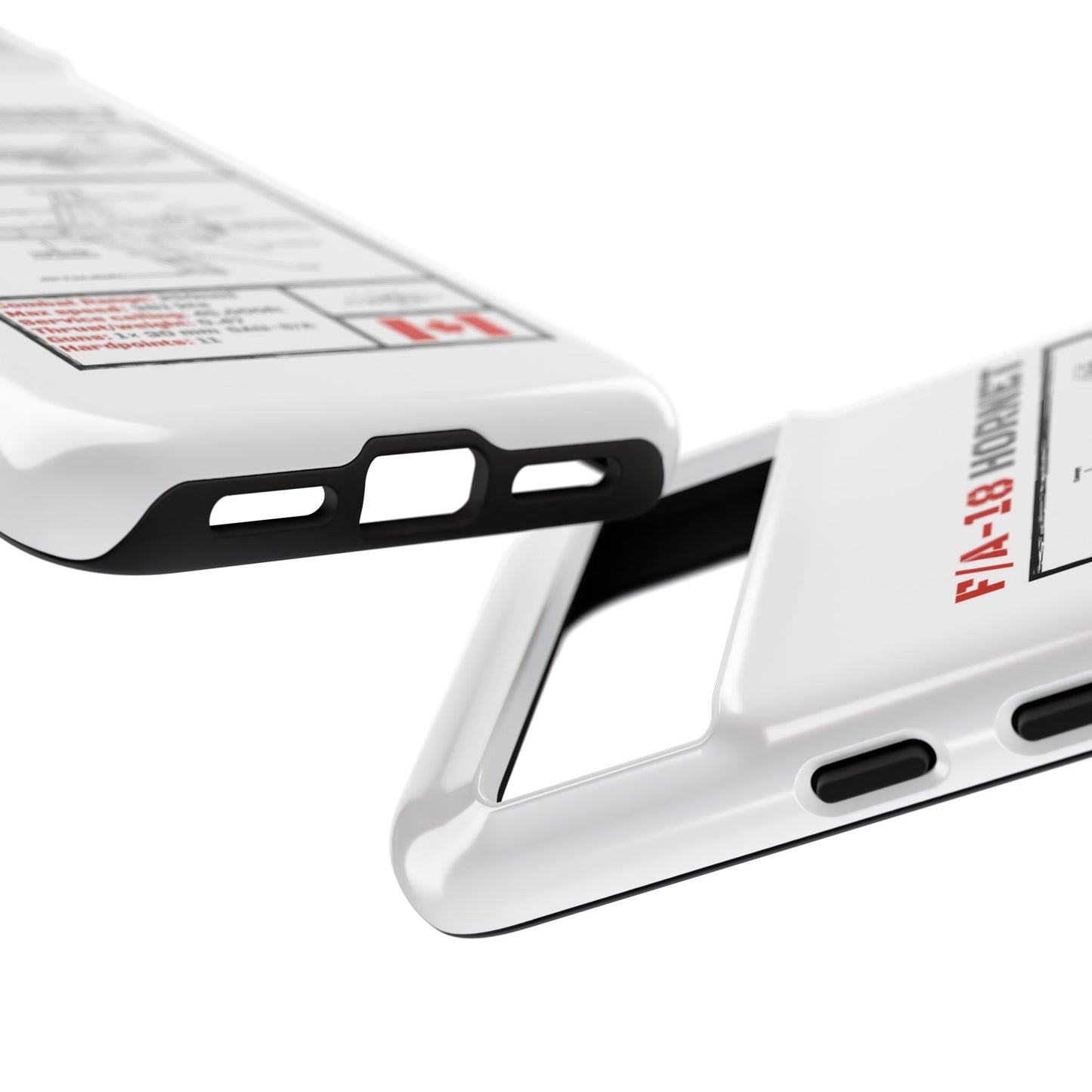 F/A-18 Hornet Schematic edition phone case (RCAF Colour-Way)