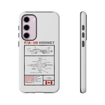 F/A-18 Hornet Schematic edition phone case (RCAF Colour-Way)