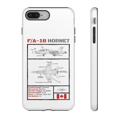 F/A-18 Hornet Schematic edition phone case (RCAF Colour-Way)