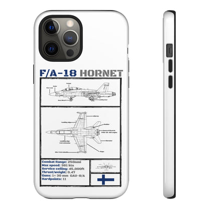 F/A-18 Hornet Schematic edition phone case (FAF Colour-Way)