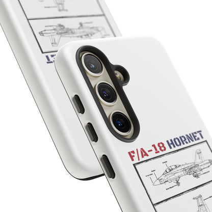 F/A-18 Schematic Rigid Phone Case (USAF colour-ways)