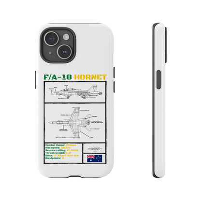F/A-18 Hornet Schematic edition phone case (RAAF Colour-Way)