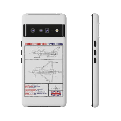 Eurofighter Typhoon Rigid Phone Case (RAF colour-ways)