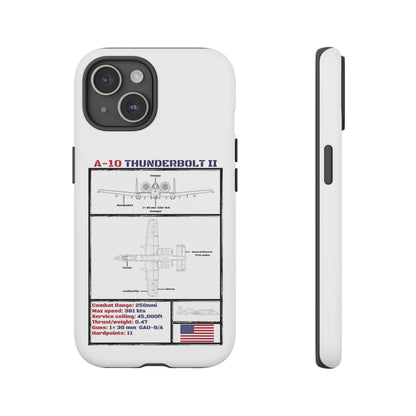 A-10 Schematic Rigid Phone Case (USAF colour-ways)