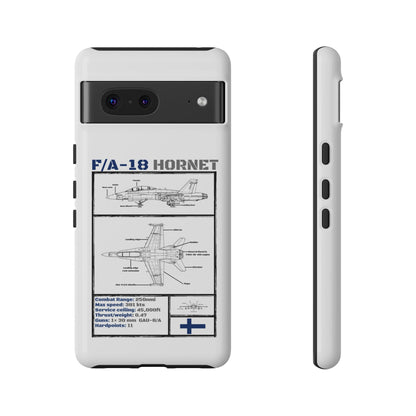 F/A-18 Hornet Schematic edition phone case (FAF Colour-Way)