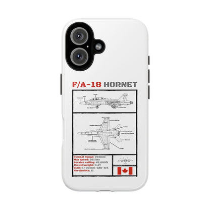 F/A-18 Hornet Schematic edition phone case (RCAF Colour-Way)